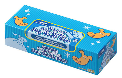 Cat waste bags - L60blue