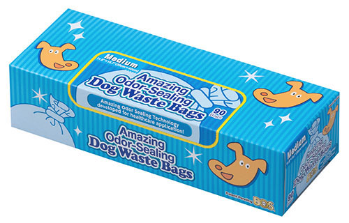 Cat waste bags - M90blue